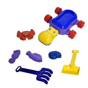 HIPOPOTAMO DE PRAIA COM ACESSORIOS