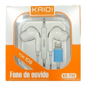 FONE DE OUVIDO KAIDI IPHONE KD-735