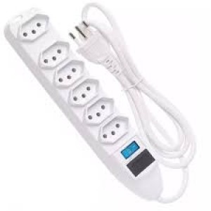 FILTRO DE LINHA KNUP 6 TOMADAS SL7606 3 METROS