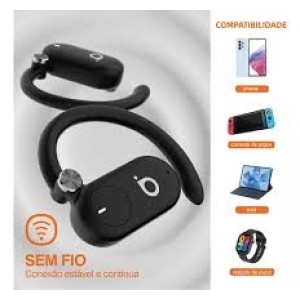 FONE DE OUVIDO SEM FIO AURICULAR ESPORTIVO BASIKE BA-FON150