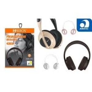 FONE DE OUVIDO SEM FIO WIRELESS HREBOS HS-384 COM CARTAO DE MEMORIA E MICROFONE