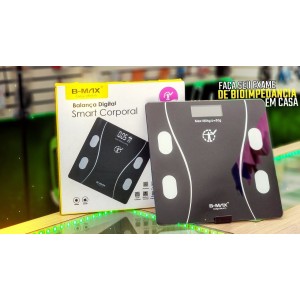 BALANÇA DIGITAL DE BANHEIRO 180KG B-MAX BM-A15