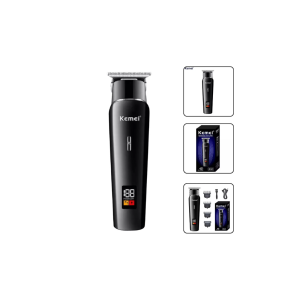 MAQUINA DE CABELO E BARBA KEMEI KM-1113