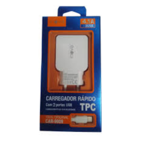 CARREGADOR DE CELULAR INOVA TIPO C CAR-9009 4.1A