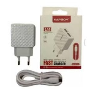 CARREGADOR 2 USB V8 KAPBOM KA-371
