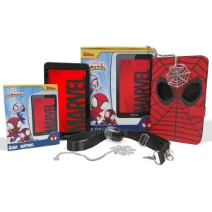 TABLET INFANTIL POSITIVO TWIST TAB+ MINIOSN E MARVEL SPIDEY