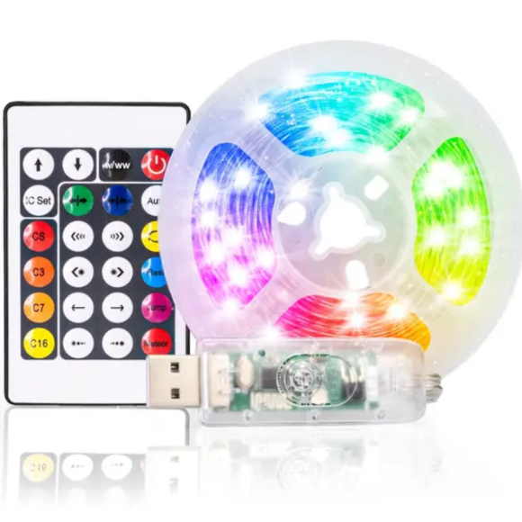 FITA DE LED 10M RGB ALTOMEX AL-5053 USB E COM CONTROLE