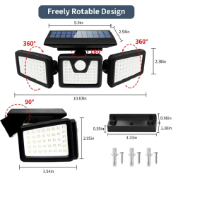 LUMINARIA SOLAR 46 LEDS KAPBOM KA-L1775