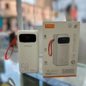 BATERIA EXTERNA POWER BANK TURBO 22.5W 50000MAH BTE-61A AGOLD