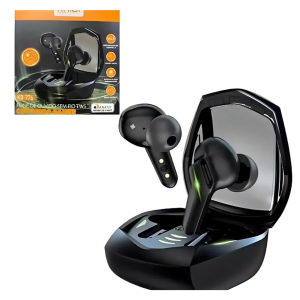 Fone De Ouvido Bluetooth P/ Celular Sem Fio Kaidi Tws Kd-776 Cor Preto Luz Verde