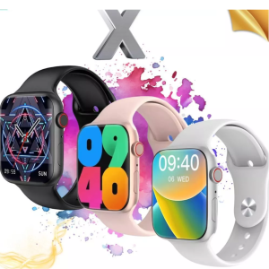 Smartwatch KX10 Série 10 46mm 2024 Lançamento Chat GPT 2 Pulseiras Original