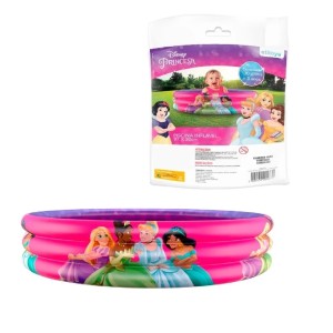 PISCINA INFLAVEL 3 ANEIS 130L PRINCESAS 20X97CM