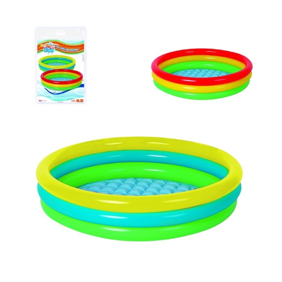 PISCINA INFLAVEL 3 ANEIS 126L 22X100CM