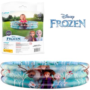 PISCINA INFLAVEL 3 ANEIS 130L FROZEN 20X97CM 130 LITROS