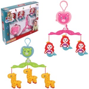 MOBILE MUSICAL INFANTIL BICHINHOS BRINCA BEBE A CORDA A UNIDADE