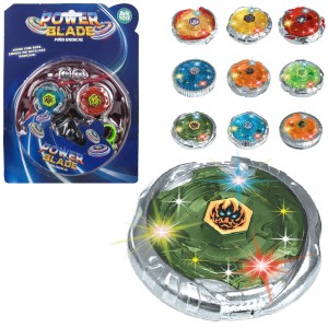 PIAO/ TORNADO BAY BLADE COM LANCADOR POWER BLADE COLORS 8 PECAS