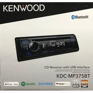 CD PLAYER PARA CARRO COM BLUETOOTH E USB KENWOOD KDC-MP375BT