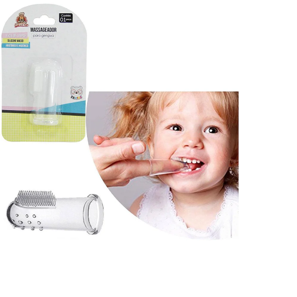 MASSAGEADOR DE GENGIVA / ESCOVA DENTAL DE SILICONE