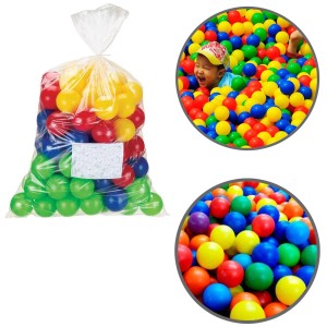 BOLINHA PARA PISCINA COLORIDA COM 50 PECAS