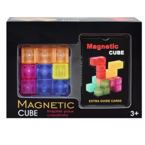 CUBO MAGICO MAGNETICO COM CARTAS