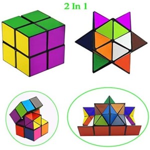 CUBO MAGICO DE ESTRELA 2 EM 1 GEOMETRICO