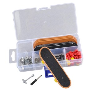 SKATE DE DEDO KIT COM 5 SKATES NA MALETA