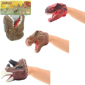 FANTOCHE DE MAO CABECA DINOSSAURO DINOPARK