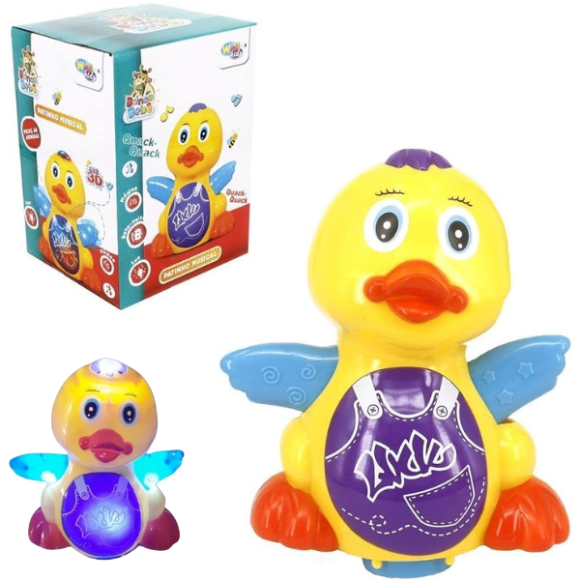 PATINHO MUSICAL COM SOM E LUZ WB7733